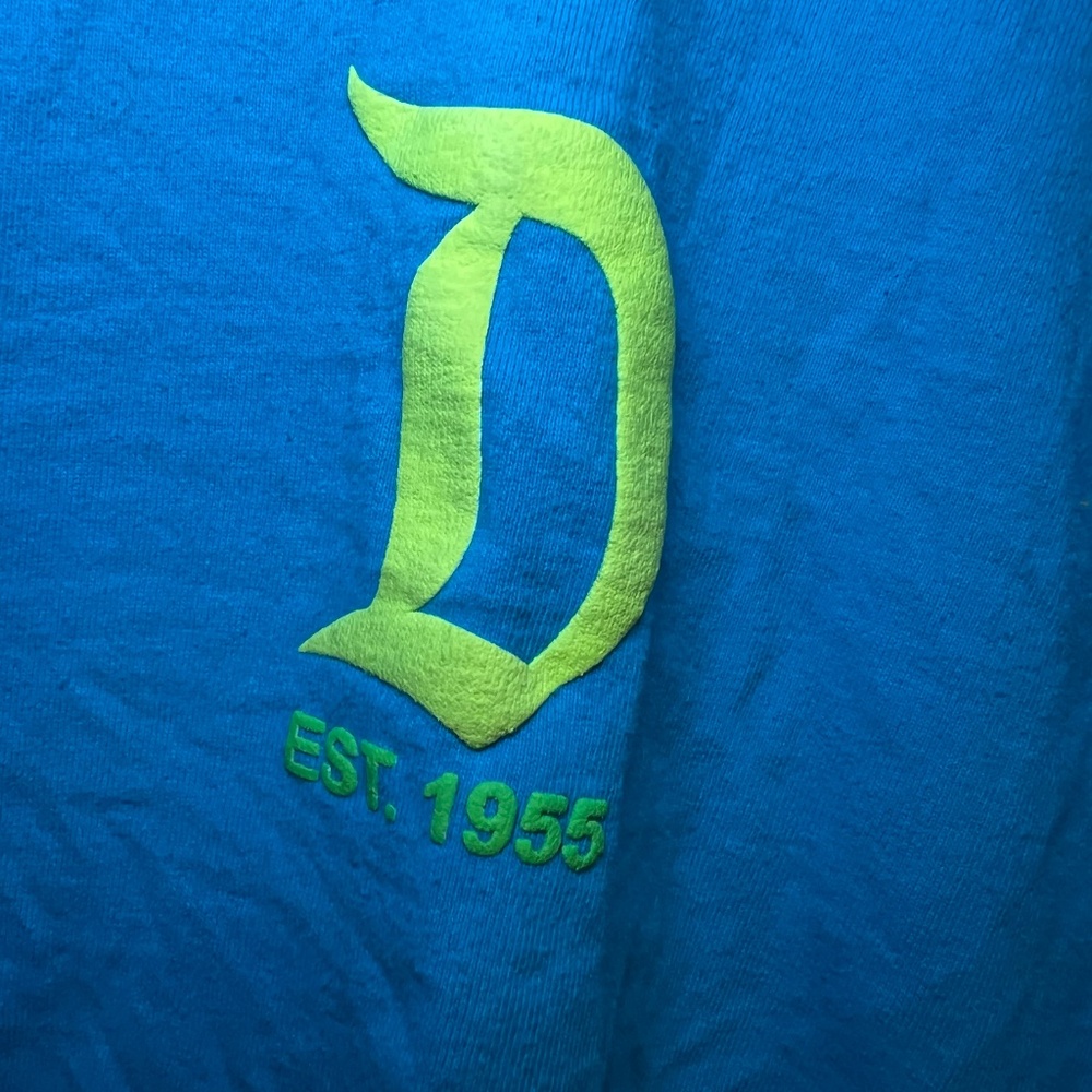 Disneyland Resort Spirit Jersey – Blue Green Long Sleeve - Picture 3 of 5